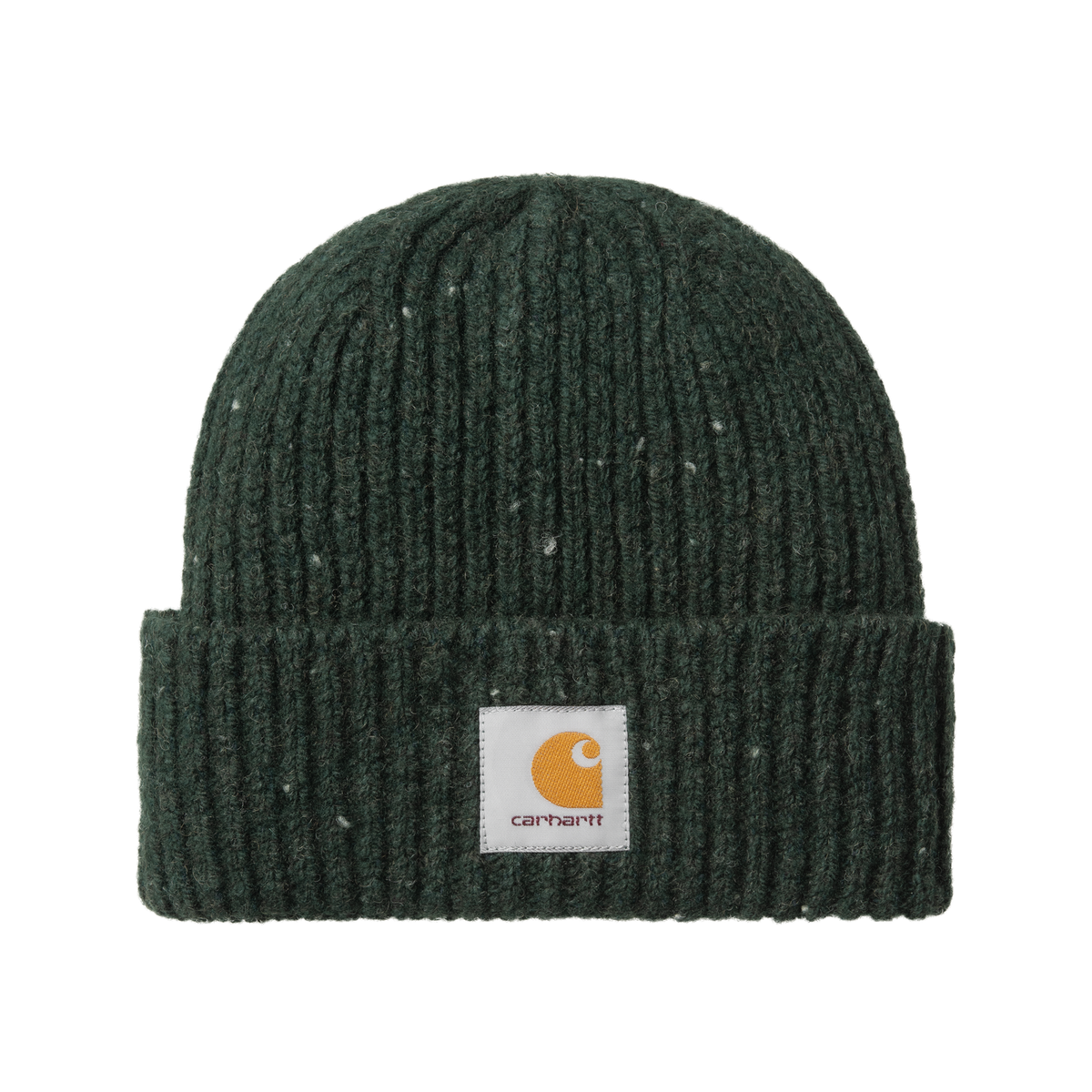 Carhartt Anglistic Beanie - Speckled Dark Scarab