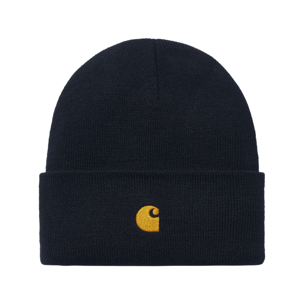 Carhartt Chase Beanie - Dark Navy / Gold