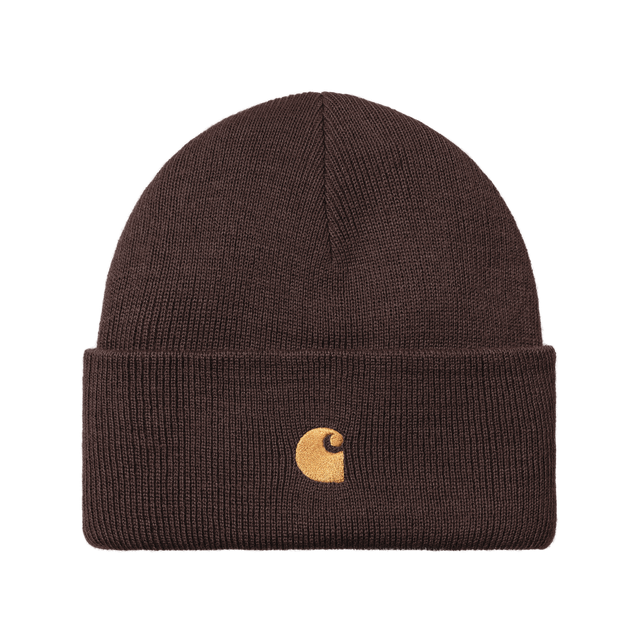 Carhartt Chase Beanie - Palisander / Gold