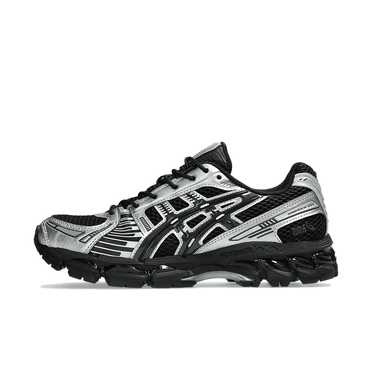 ASICS GEL-KAYANO 12.1 — Black Pure Silver