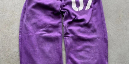 Sweatshirt Pants Set Purple Pants L Mldrip