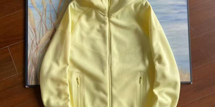 Cotton Blend Sports Hooded Jacket and Pants