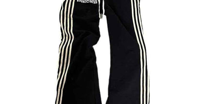 Retro Striped Print Pants Mldrip