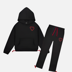 Full Tracksuit / Black/Red / XS
