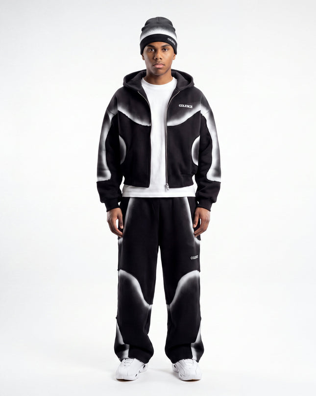 COLESICE Oversized Tracksuit – Midnight – full set on a light background