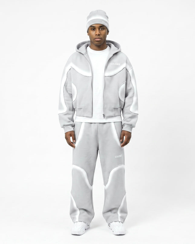 COLESICE Oversized Tracksuit – Moonlight – full set on a light background