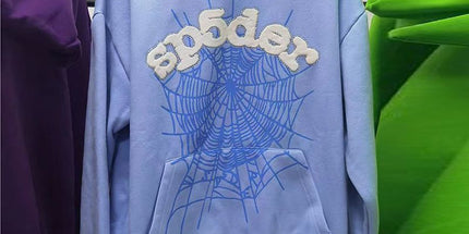 Thick fleece hoodie with a hood Sky blue S Mldrip