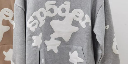 Thick fleece hoodie with a hood Gray star M Mldrip