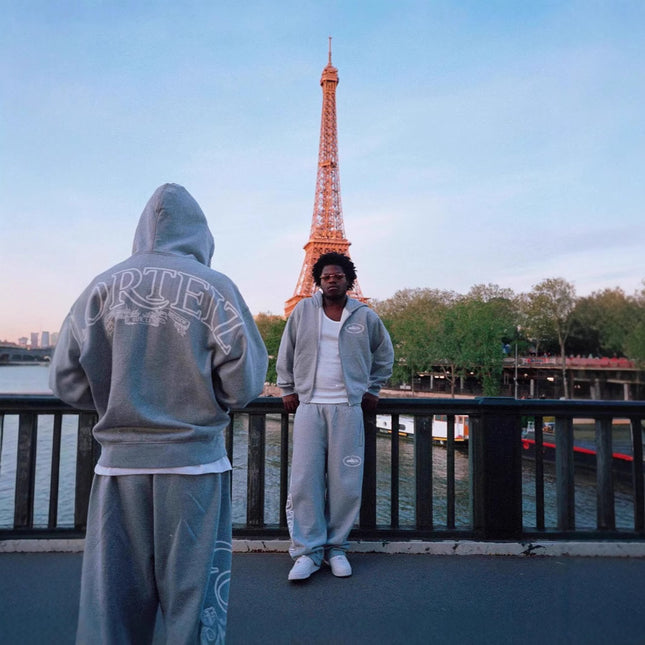 Alcatraz Island hooded sweatshirt and sweatpants set Mldrip