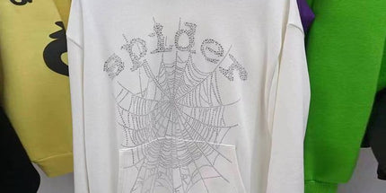 Thick fleece hoodie with a hood White hot diamond M Mldrip