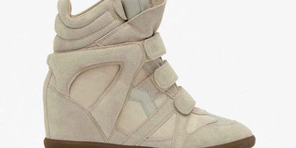 Inside-heeled high-top shoes Beige 36 Mldrip