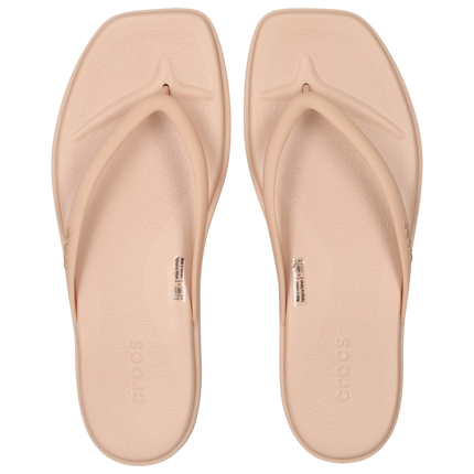 Crocs Miami Flip in Pink Caramel-Pink Caramel