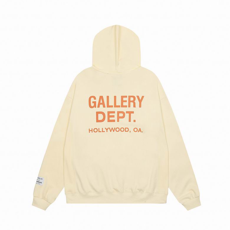 Gallery Dept Souvenir Logo Hoodie in cream
