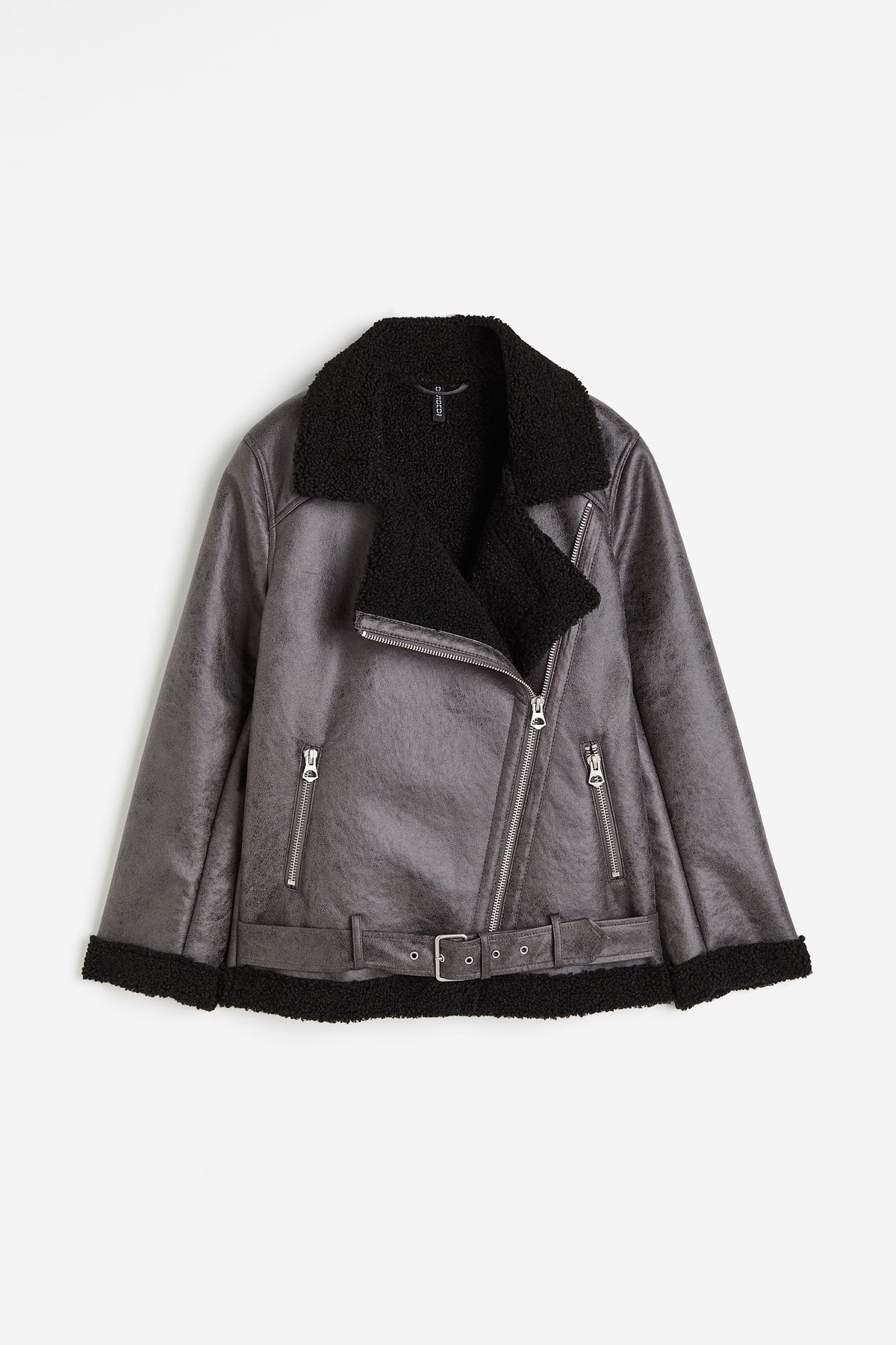 H&M aviator jacket – Dark Grey