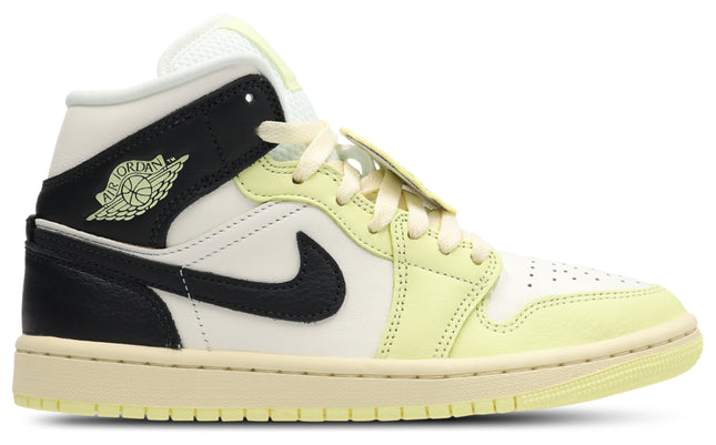 Jordan AJ1 Mid - Sail-Luminous Green-Anthracite