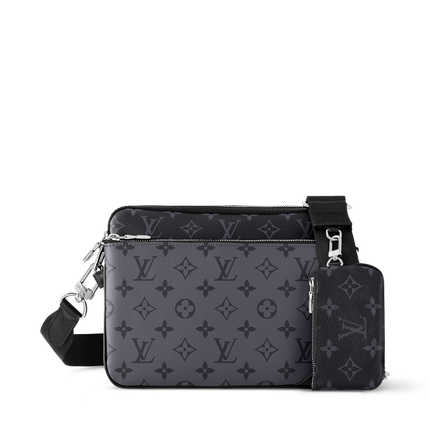 Louis Vuitton Trio Messenger in Monogram Eclipse canvas