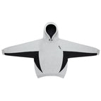 Hoodie / Grey/Black / XS