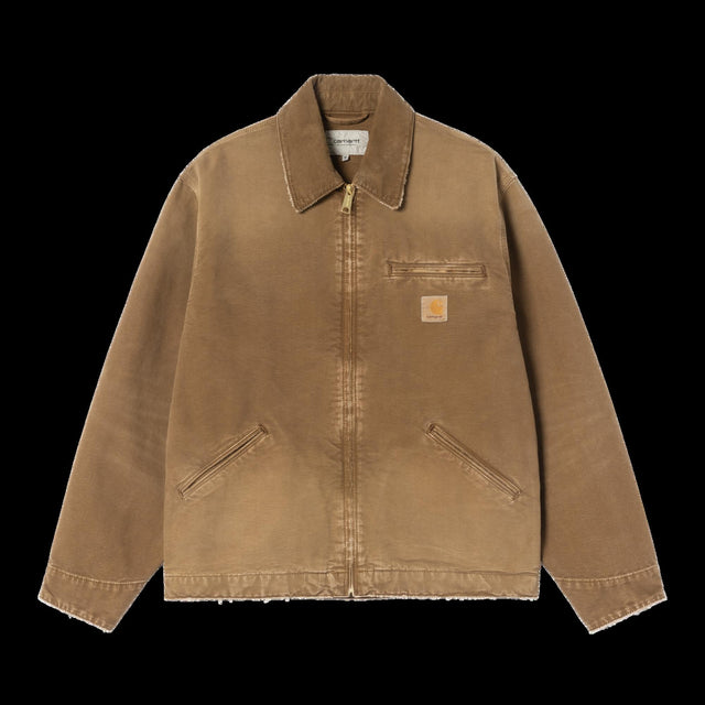 Carhartt OG Detroit Jacket - Hamilton Brown / Hamilton Brown Destroy Wash