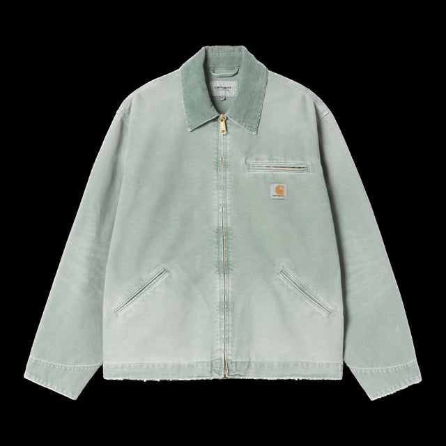 Carhartt OG Detroit Jacket - Shady Green / Shady Green Destroy Wash