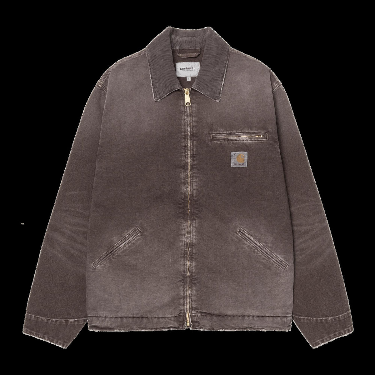 Carhartt OG Detroit Jacket - Tobacco / Tobacco Destroy Wash