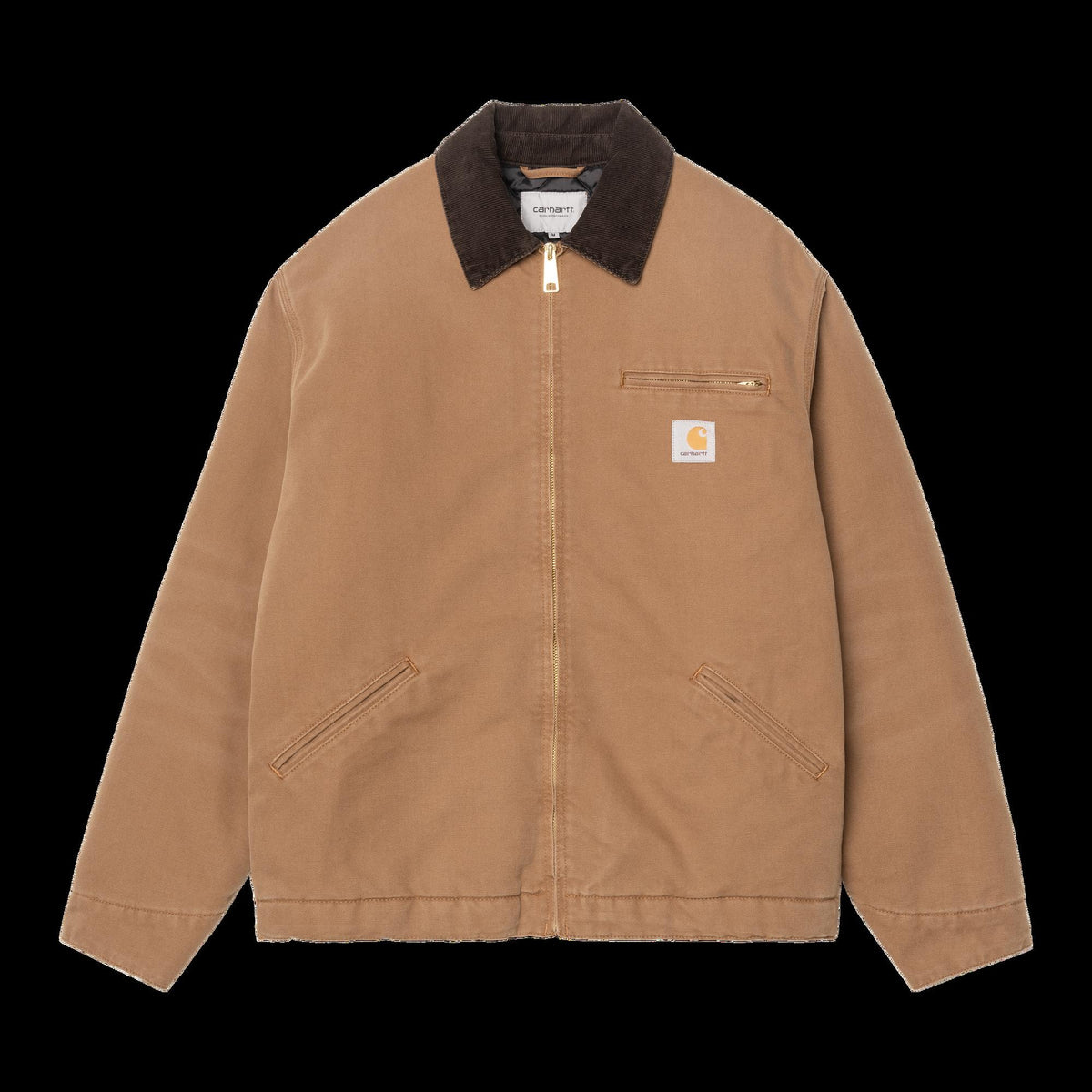 Carhartt OG Detroit Jacket - WIP Hamilton Brown / Tobacco Stone Canvas