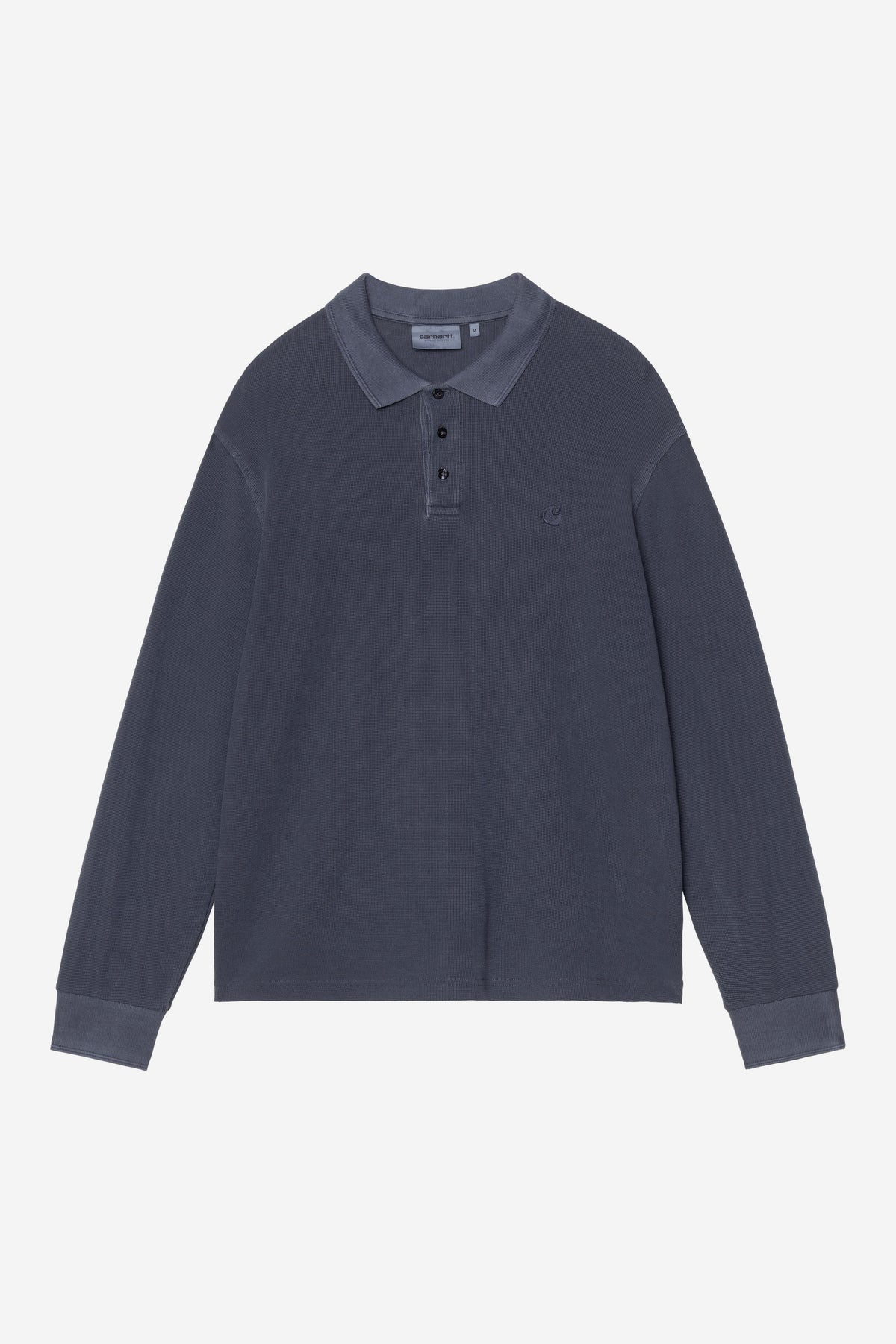 Carhartt Waffle Rugby Shirt - Dark Navy