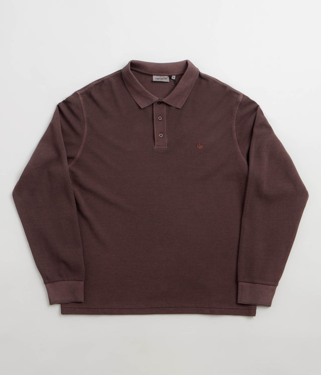 Carhartt Waffle Rugby Shirt - Palisander
