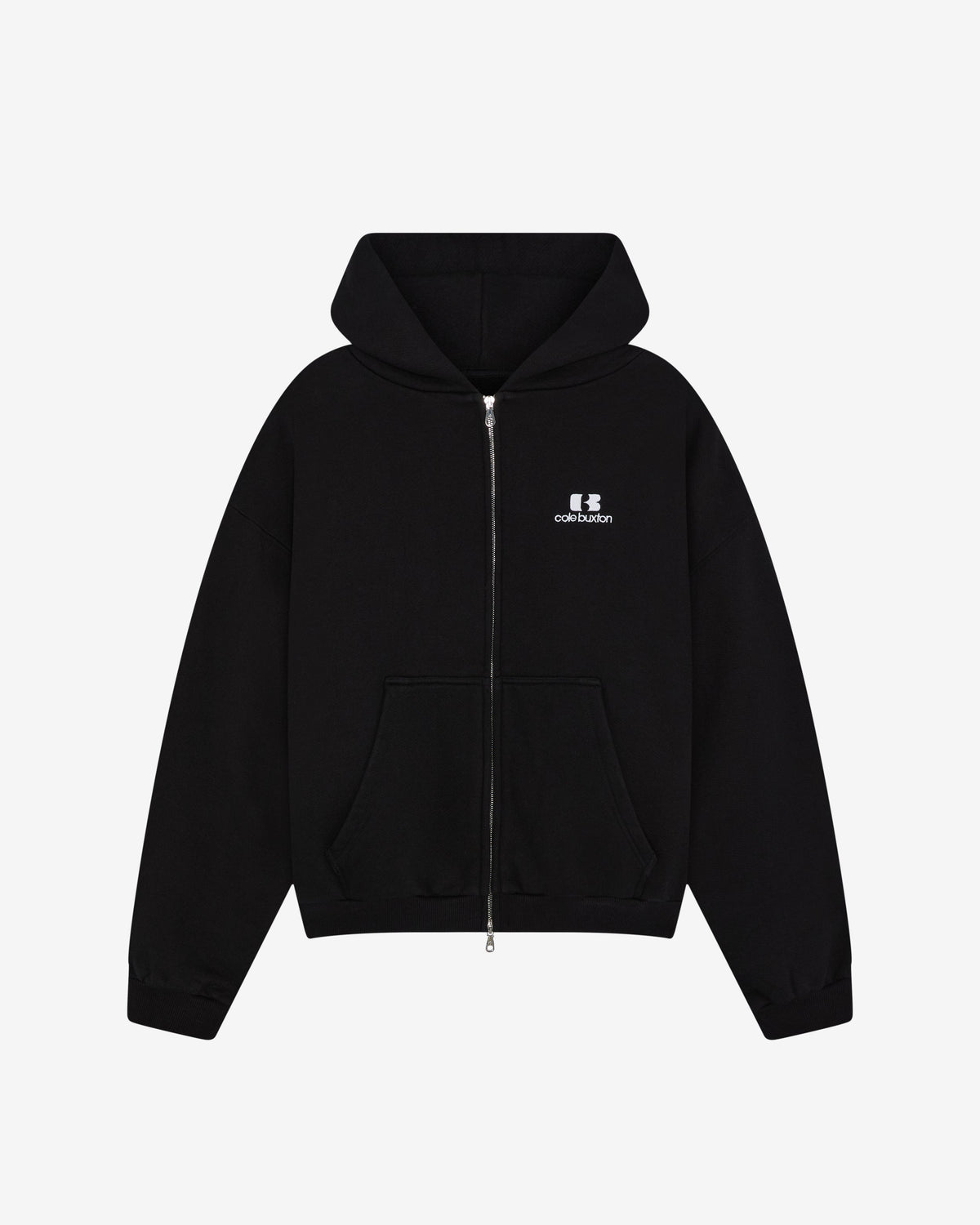Cole Buxton Icon Zip Hoodie - Black