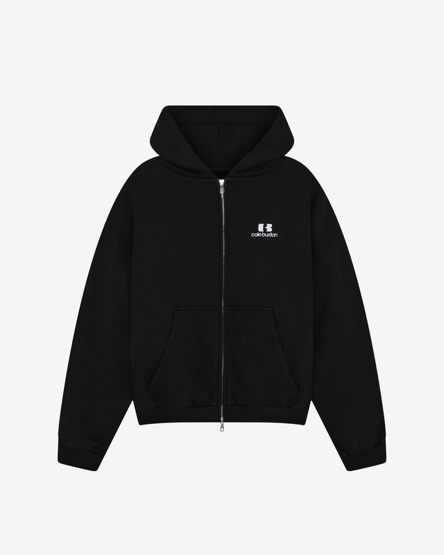 Cole Buxton Icon Zip Hoodie - Black