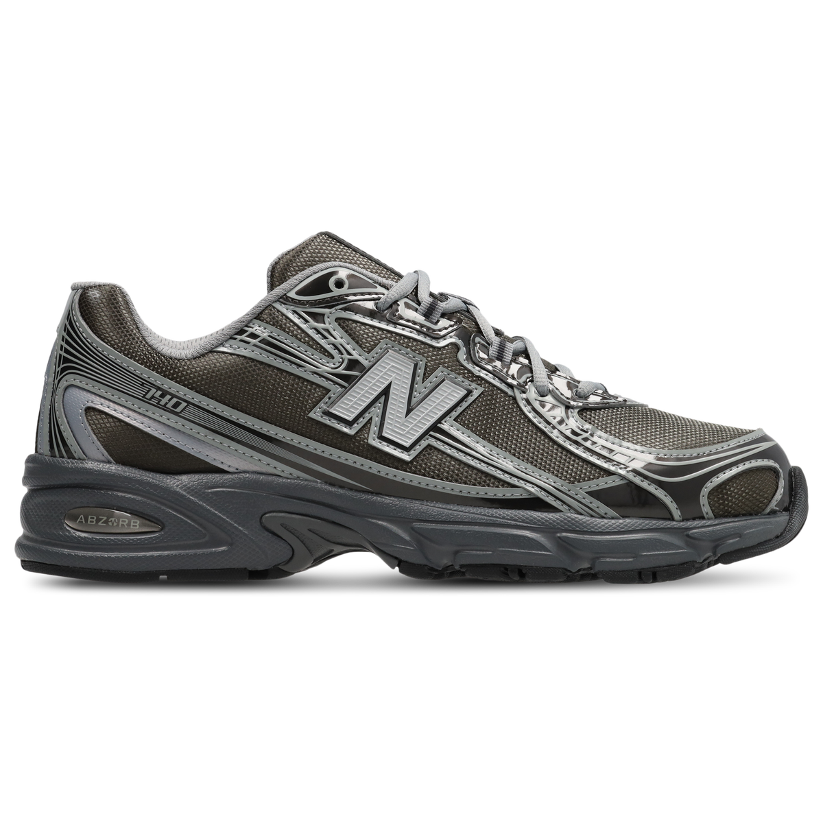 New Balance 740 - Black Metallic-Castlerock Pfp