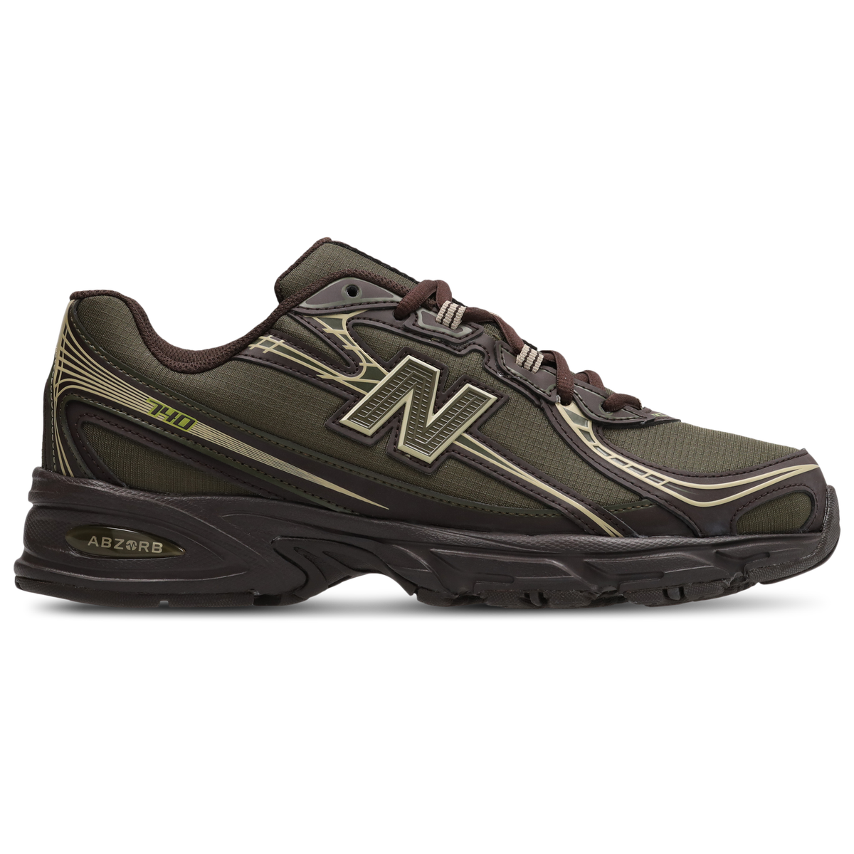 New Balance 740 - Brown-Green