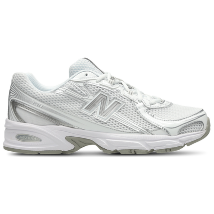 New Balance 740 - White-Silver Metallic