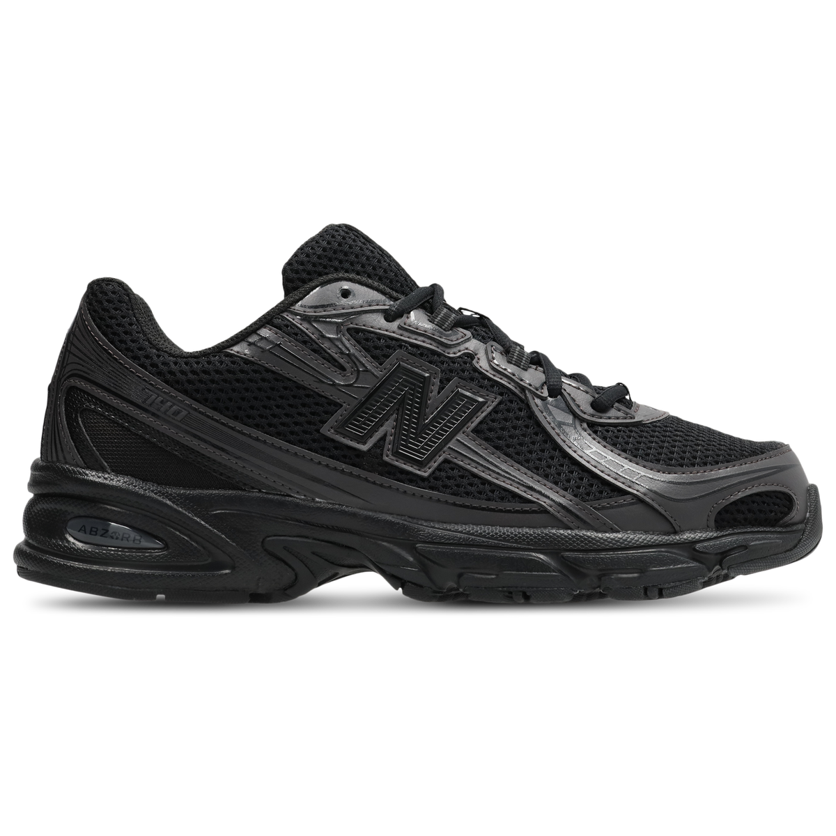 New Balance 740 - Black-Black Cement Bo2