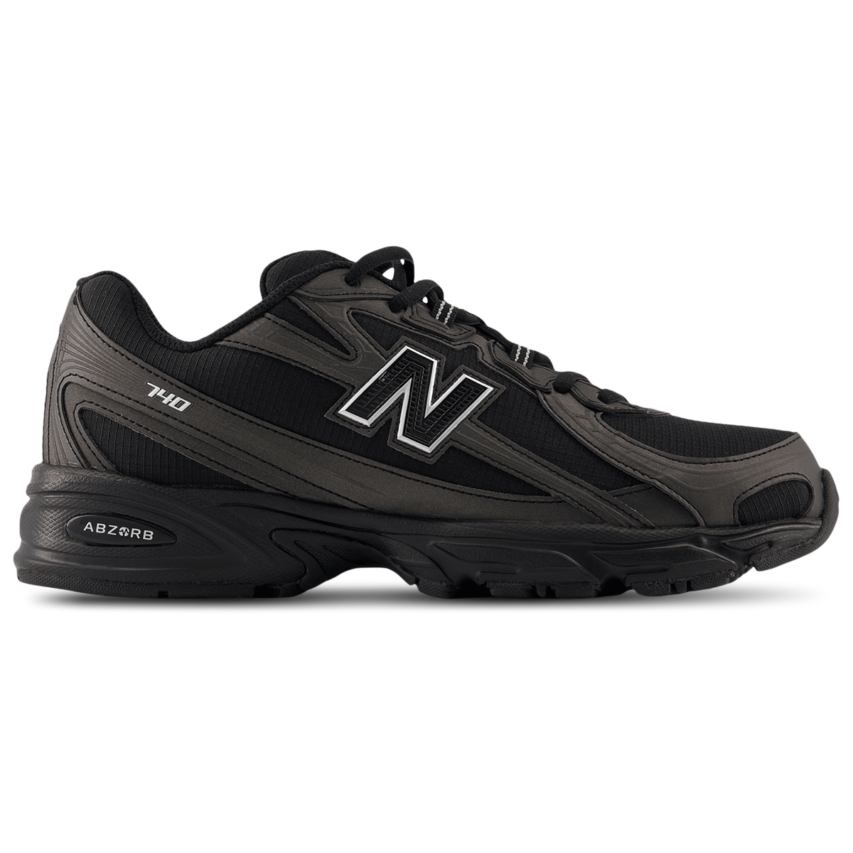 New Balance 740 - Black-Black