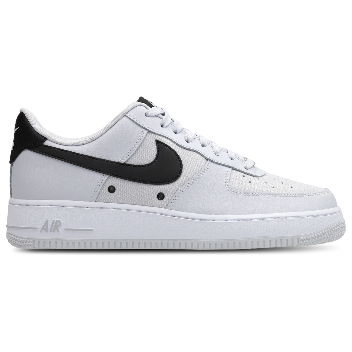 Nike Air Force 1 Low - Geyser Grey-Black-White