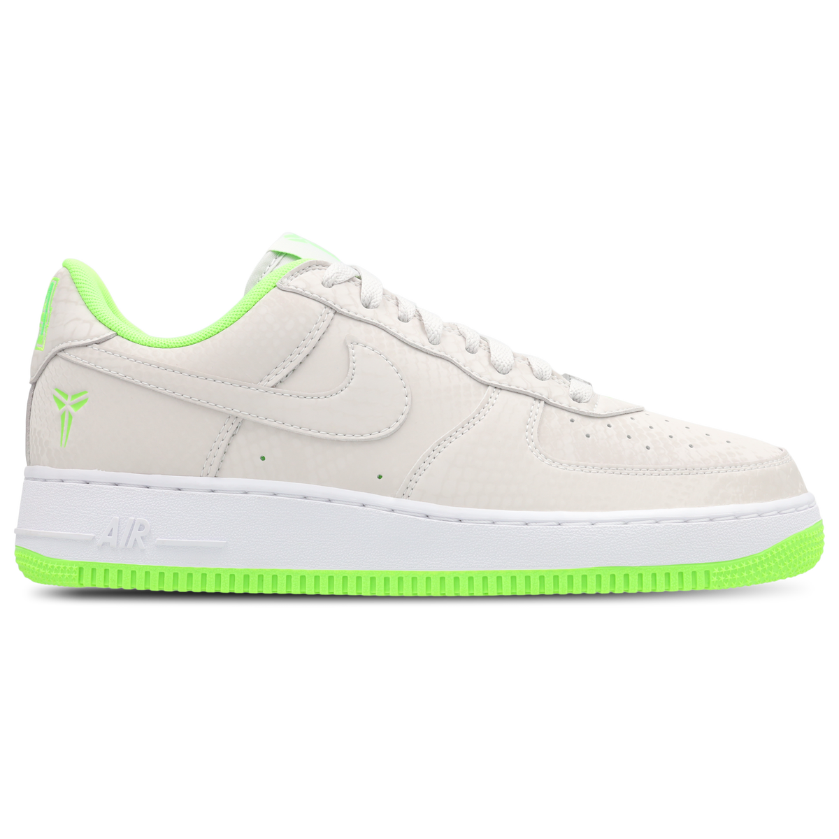 Nike Air Force 1 Low - Vast Grey-Electric Green-White