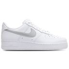 White-Metallic Silver-White