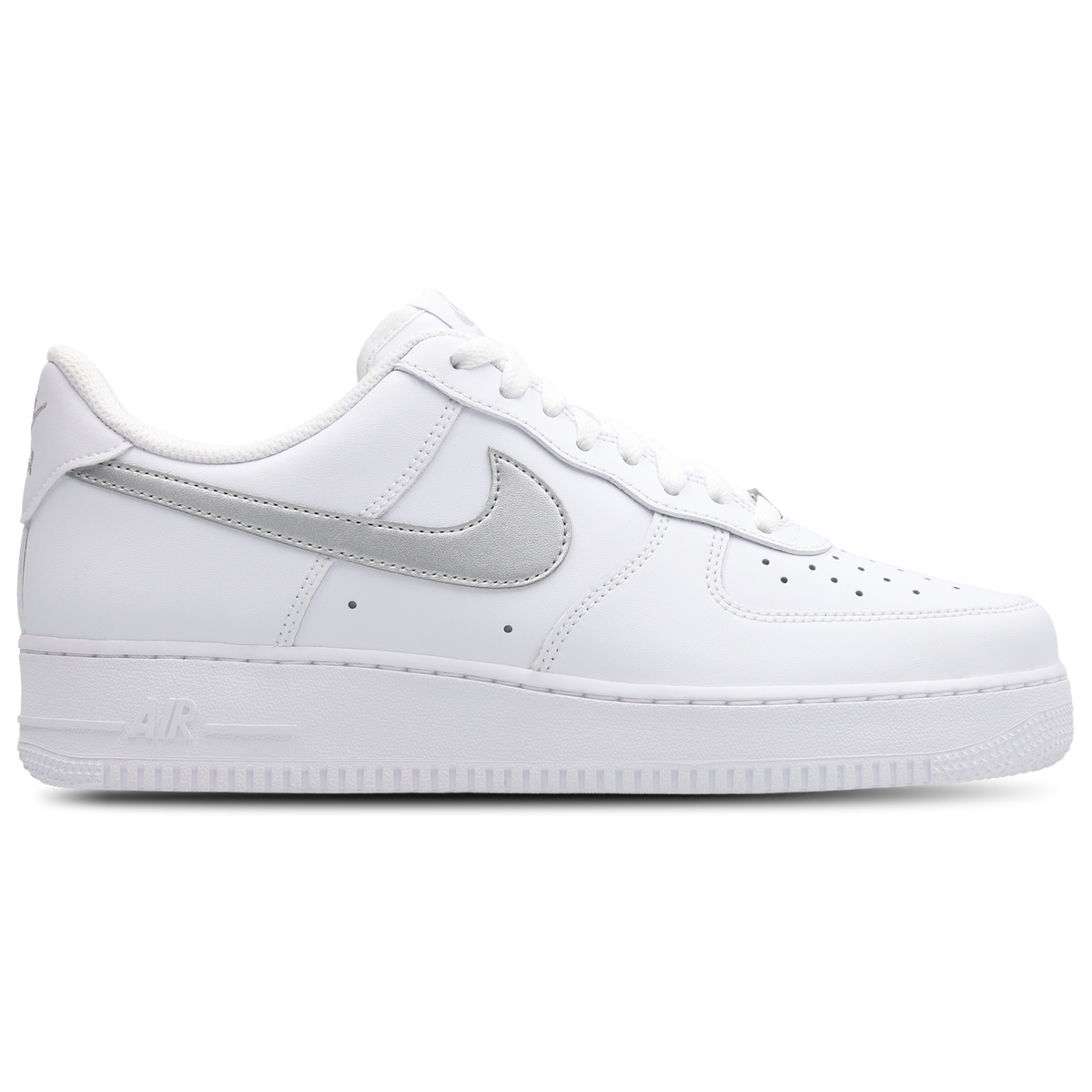 Nike Air Force 1 Low - White-Metallic Silver-White