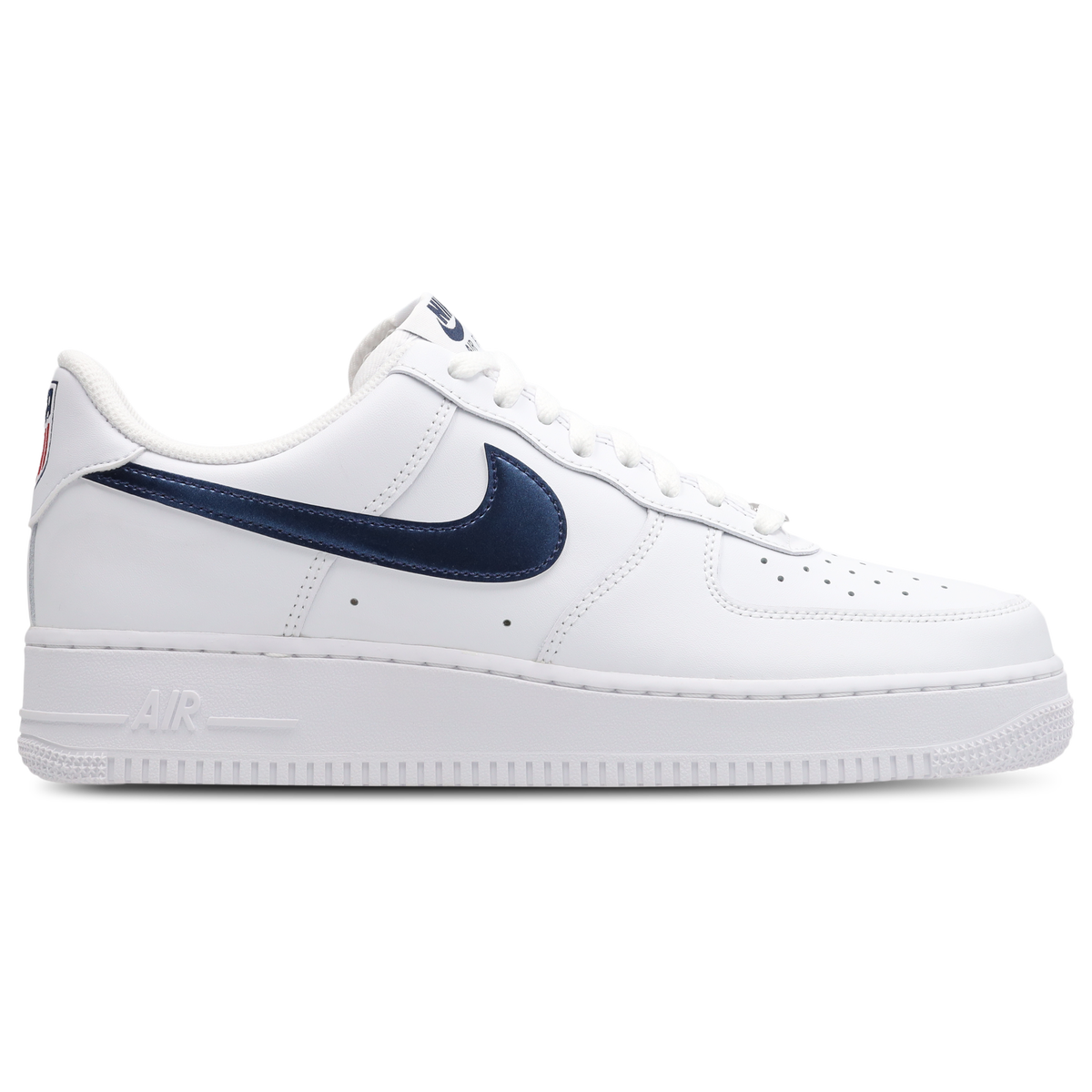 Nike Air Force 1 Low - White-Mtlc Gold-Midnight Navy