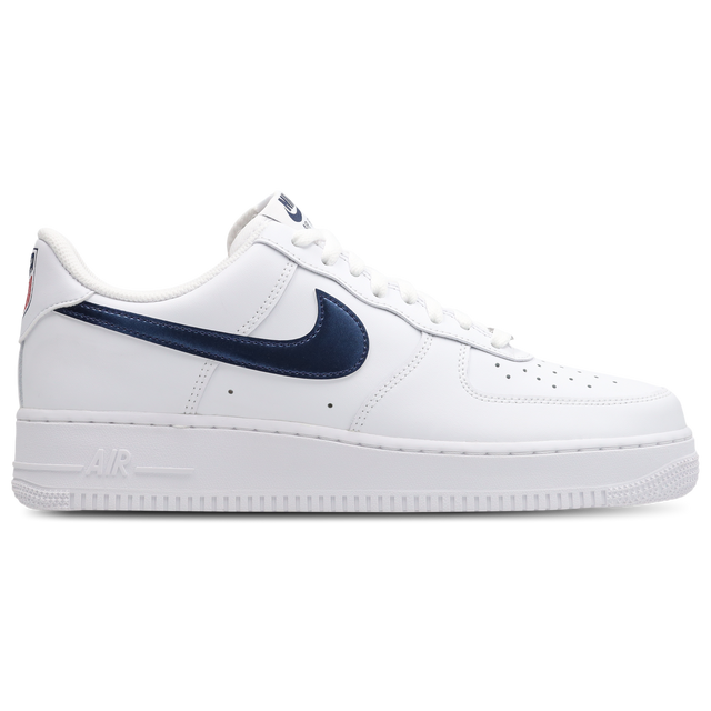 Nike Air Force 1 Low - White-Mtlc Gold-Midnight Navy