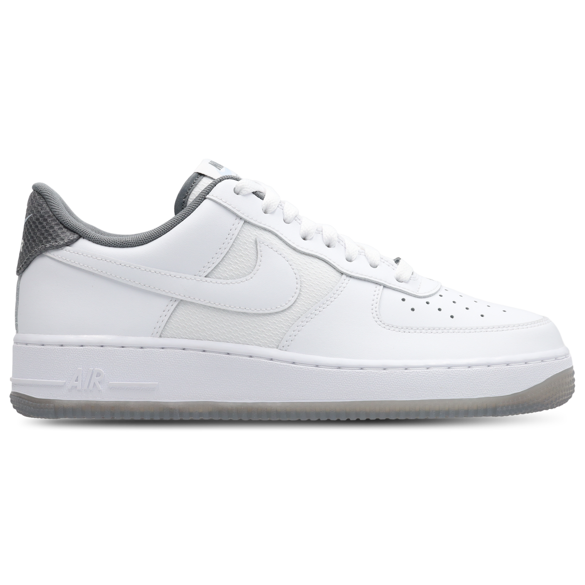 Nike Air Force 1 Low - White-White-Lt Armory Blue