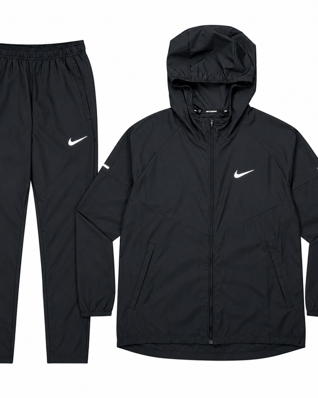 Nike Repel Miler Full Tracksuit Black