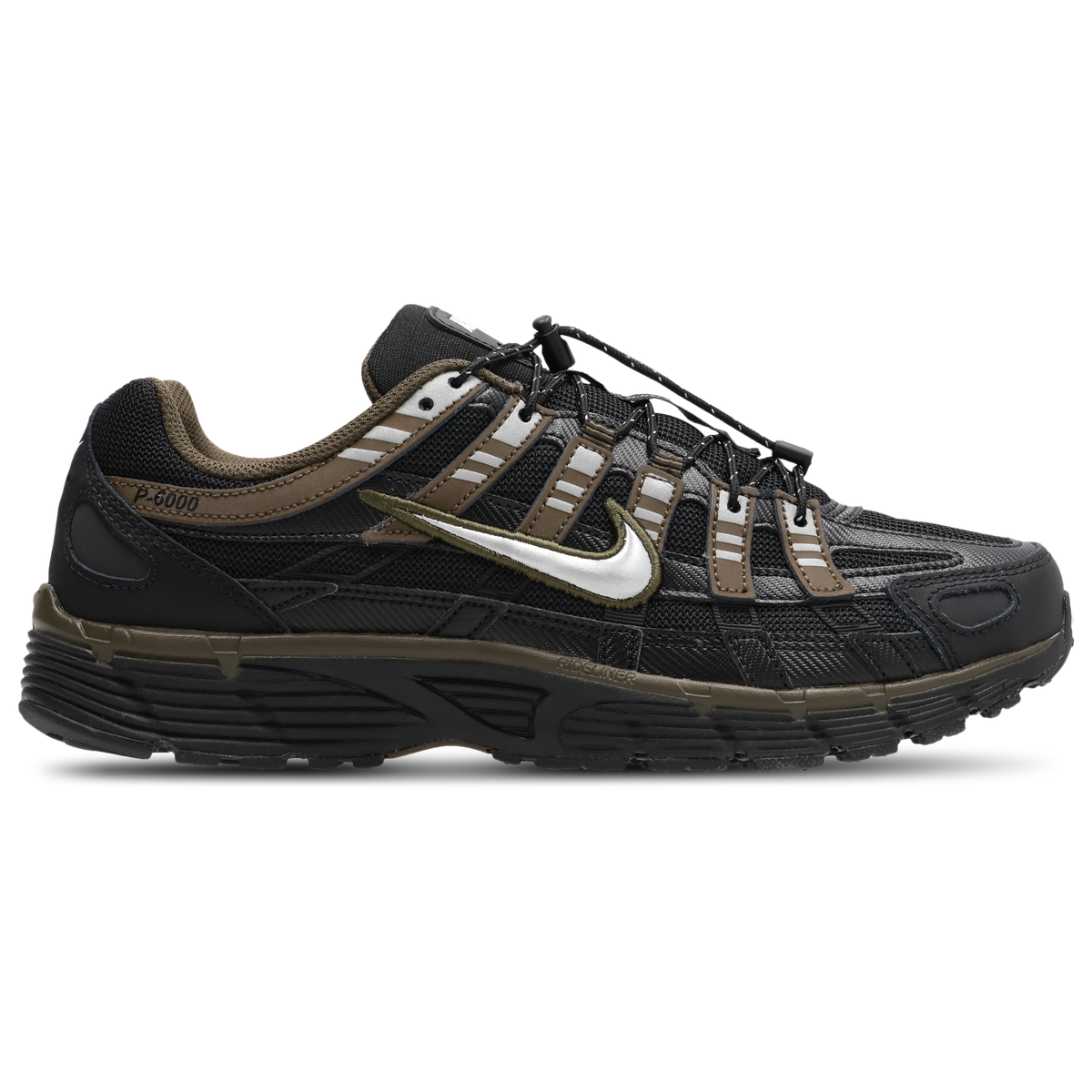 Nike P-6000 - Black-Mtlc Silver-Dk Hazel