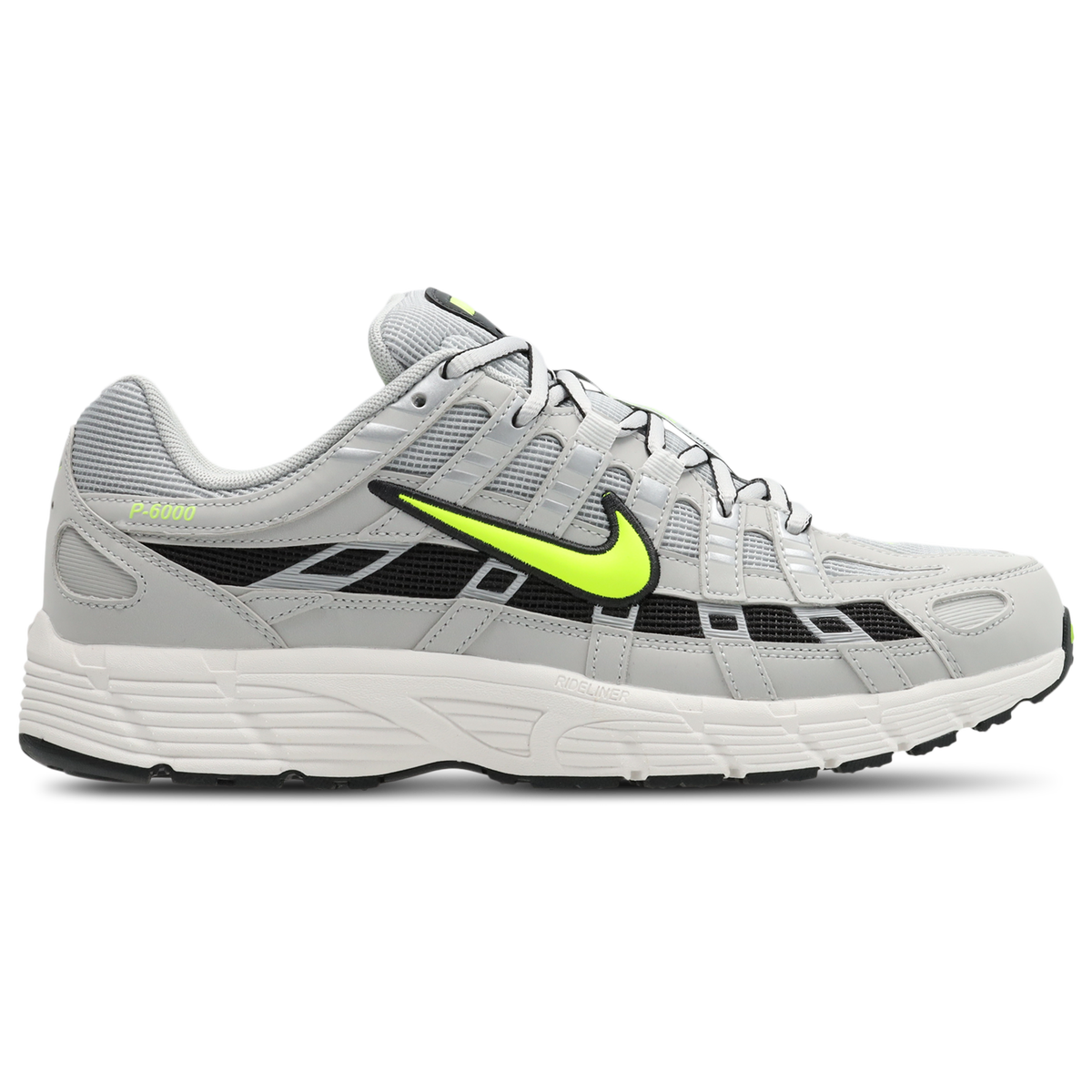 Nike P-6000 - Grey Fog-Volt-Dk Smoke Grey