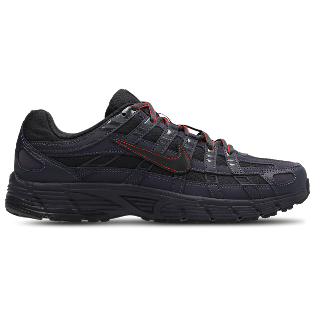 Nike P-6000 - Off Noir-Lt Crimson-Gridiron