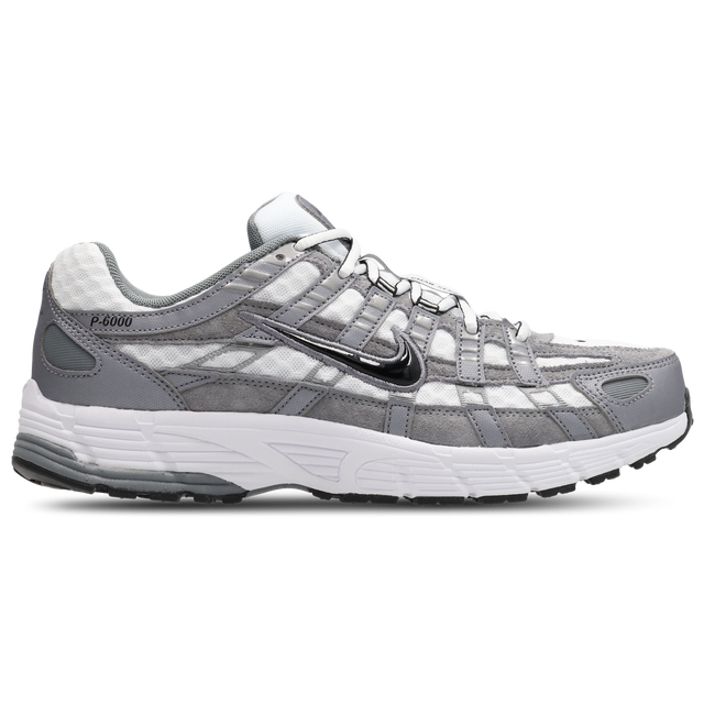 Nike P-6000 - White-Black-Mtlc Cool Grey