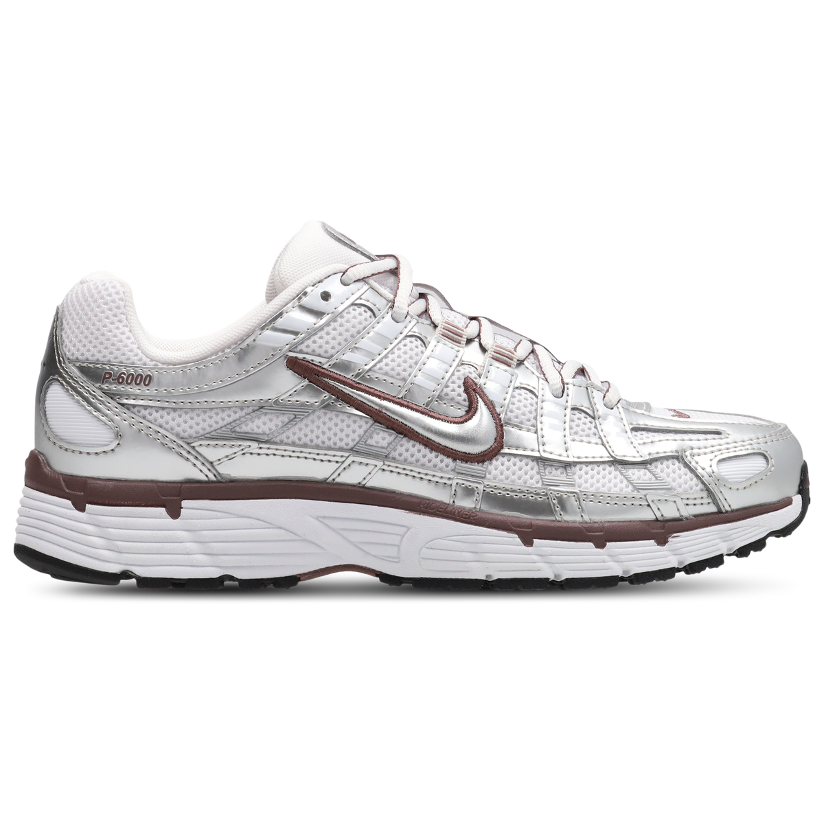 Nike P-6000 - White-Tattoo-Mtlc Silver