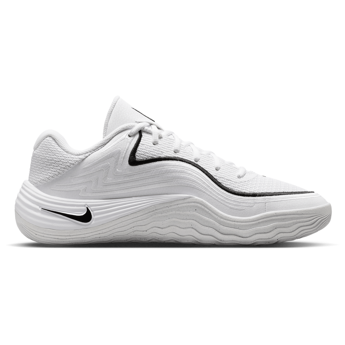 Nike Precision 8 Low White-Black – White Sole