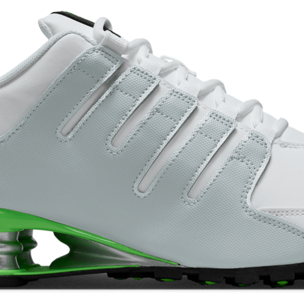 Nike Shox Nz White-Metallic Silver