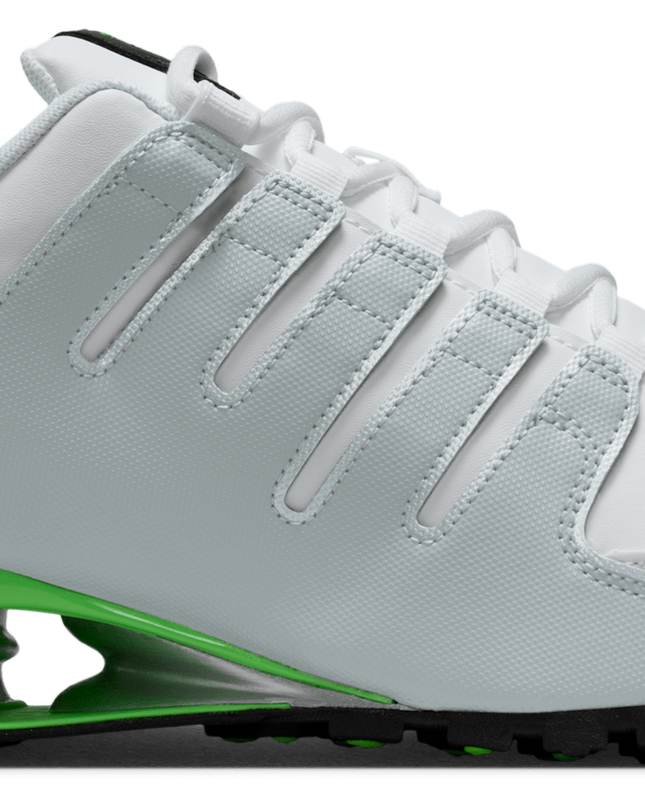 Nike Shox Nz White-Metallic Silver